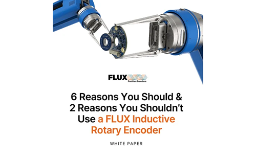 Flux Gmbh releases white paper with inductive rotating encoder for next-generation applications