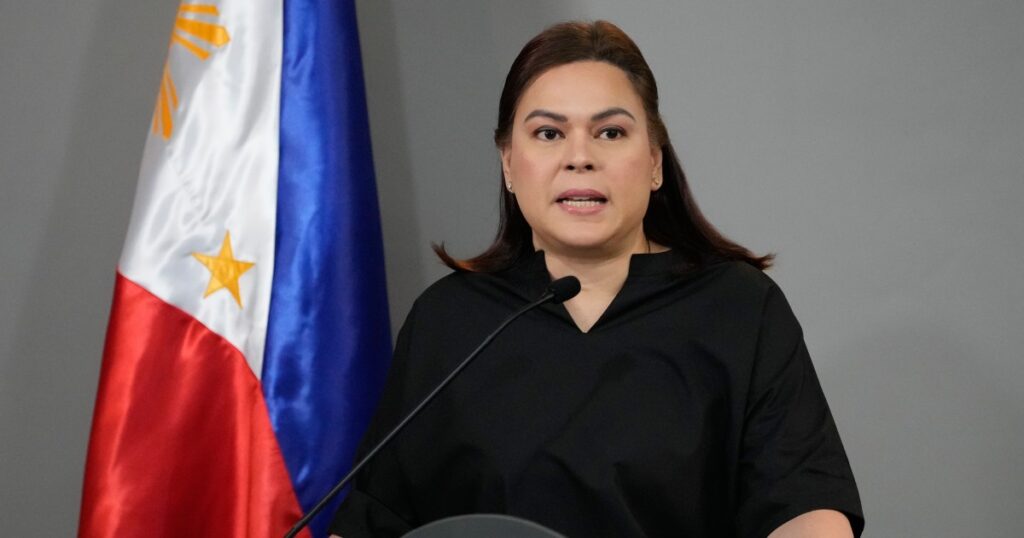 Philippine Vice President Sara Duterte announces her candidacy for the 2028 presidential election | Political News
